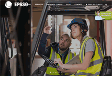 Tablet Screenshot of epsso.com.br